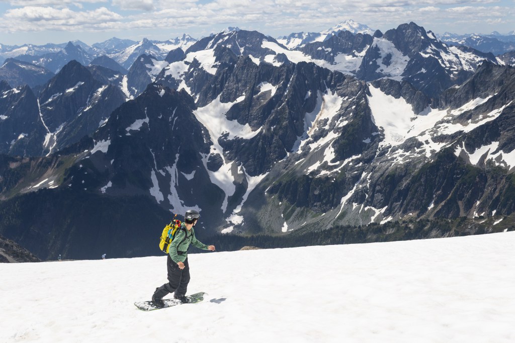 Skiing in a High Place: Summer Turns above Cascade&nbsp;Pass